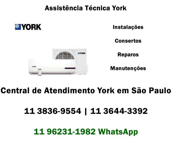 assistência técnica York